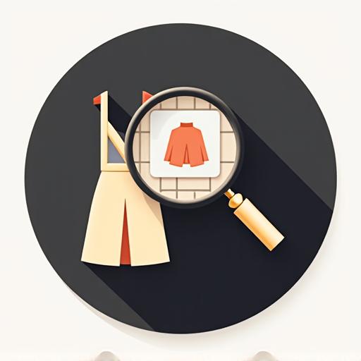 Icona selezione articoli di moda